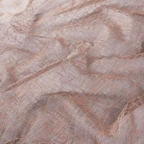 bronz színű modern csipke függöny anyag