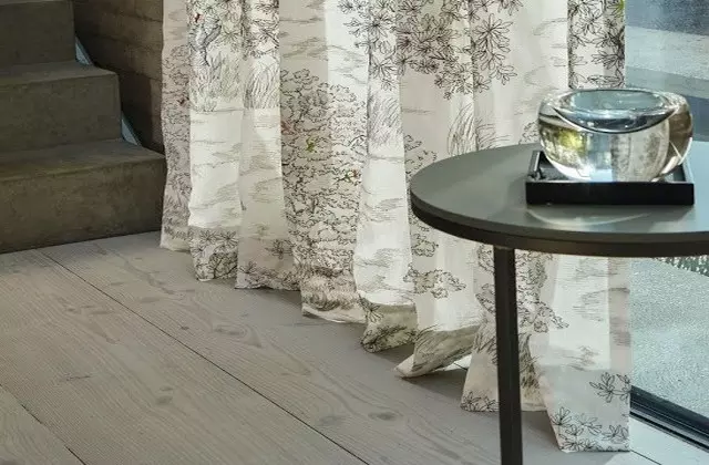 elegáns mintázatú len függöny elegáns mintázatú len függöny