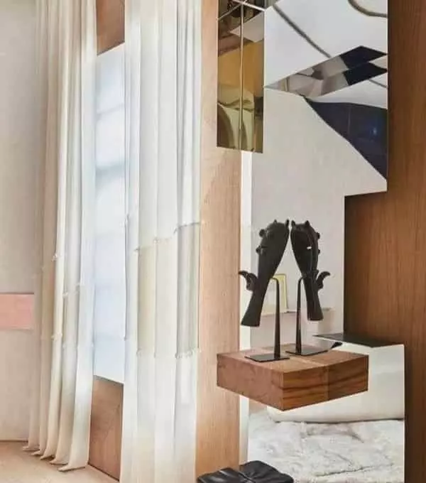 Sablé fényáteresztő függöny – strukturált, lágy textilből